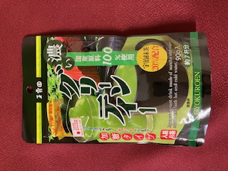 濃い　グリーンティー