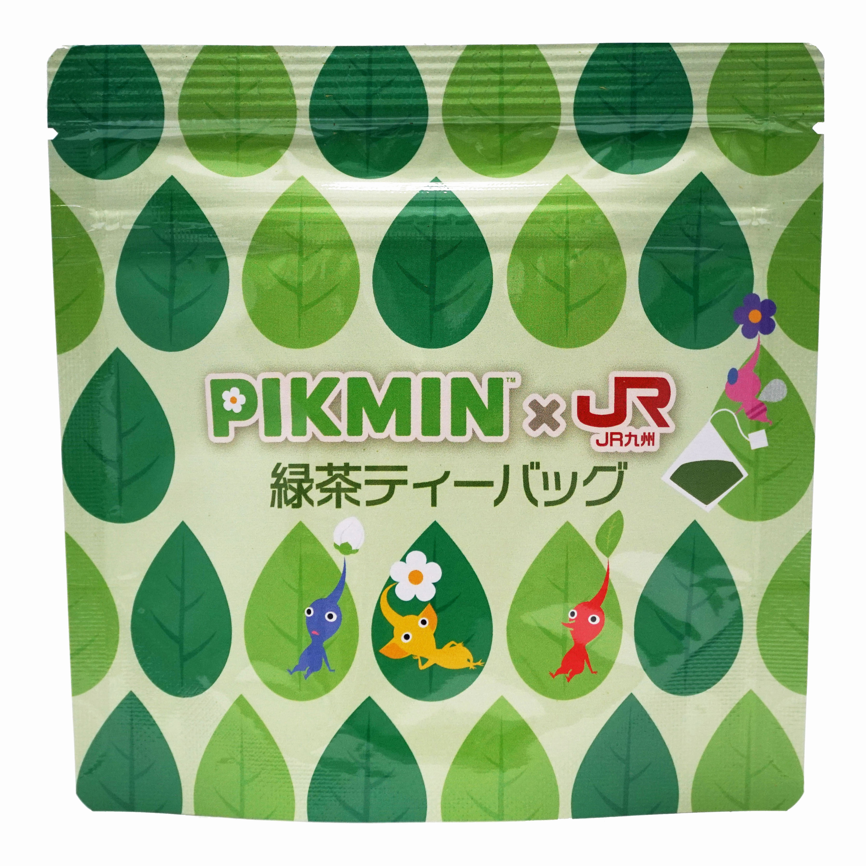 PIKMIN×JR九州」 緑茶ティーバッグ | 斉光園オンラインショップ