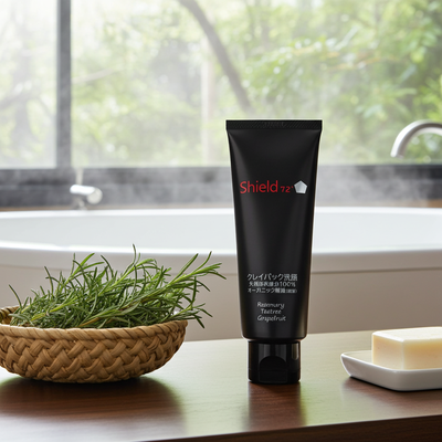 オーガニックアロマ100％の洗顔シリーズ。毎日の洗顔をクレイで洗う