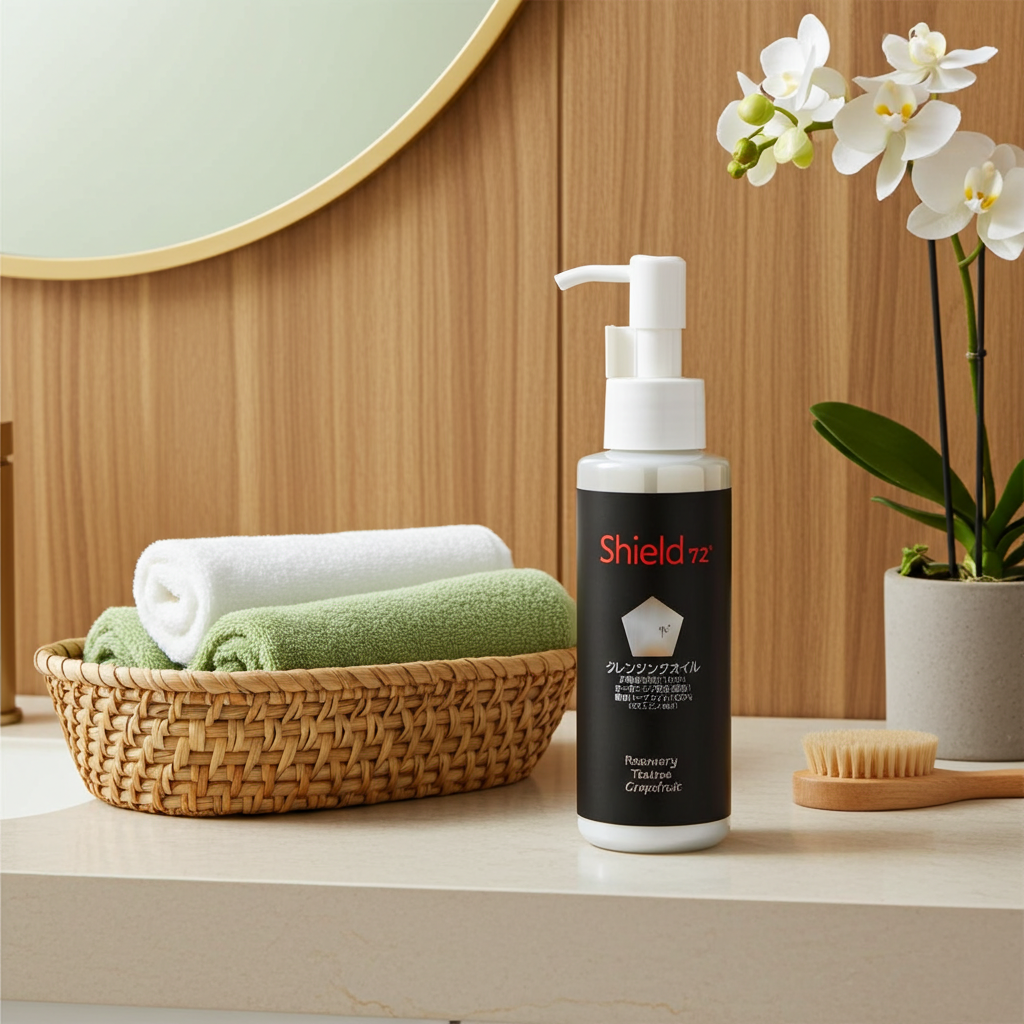 オーガニックアロマ100％の洗顔シリーズ。毎日の洗顔をオイルで洗う