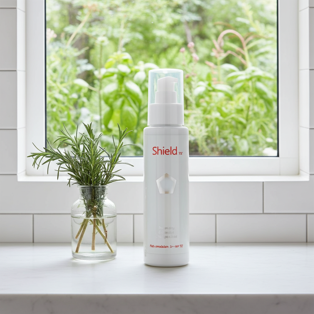 オーガニックアロマ100％。ローズマリーから生まれた自然派乳液