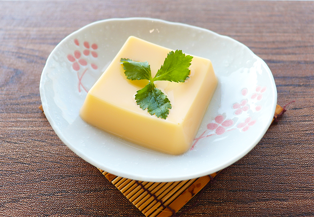 22玉子とうふ盛り付け