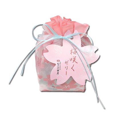 桜咲くゼリー3個詰