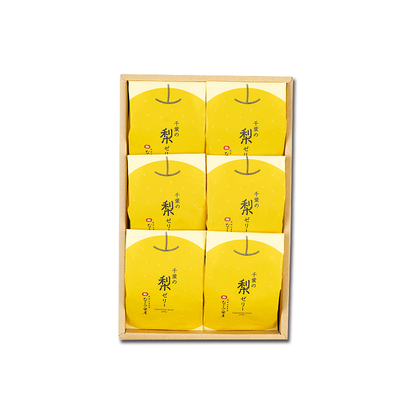 千葉の梨ゼリー6個詰