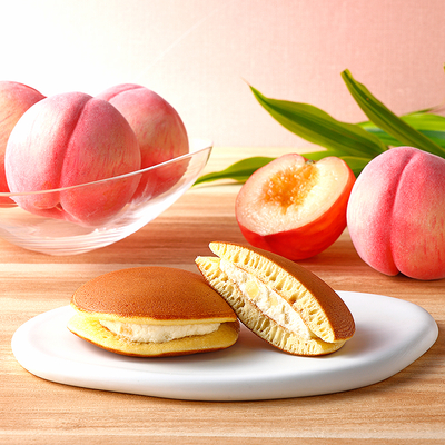 生どら　ももクリーム