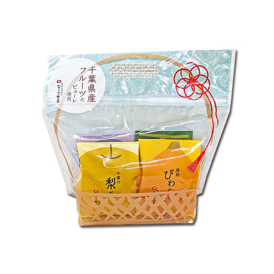花結びゼリー4個詰合せ