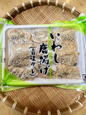 いわし唐揚げ（香味タレ）