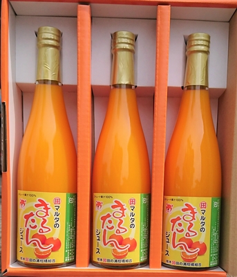 まるたんジュース3本