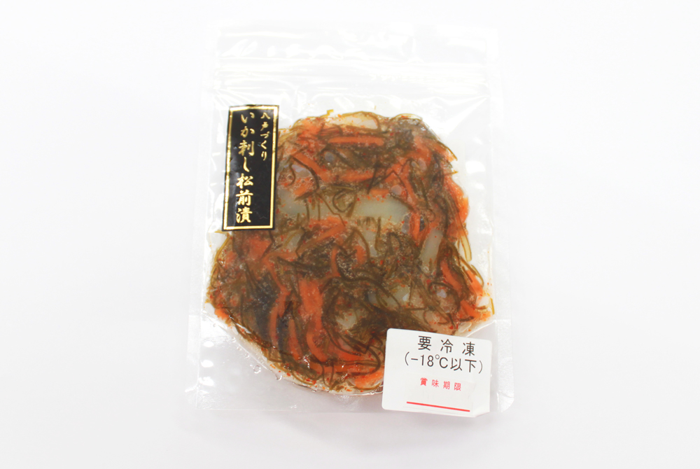 いか刺松前漬 [冷凍] | 津軽弘前市場 ハマダ海産