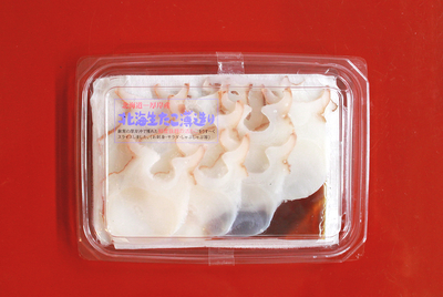 （ﾐﾆﾊﾟｯｸ）北海生たこ薄造り  [冷凍]