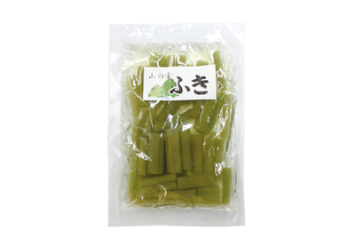 国産ふき水煮　100ｇ カット　[常温・冷蔵]