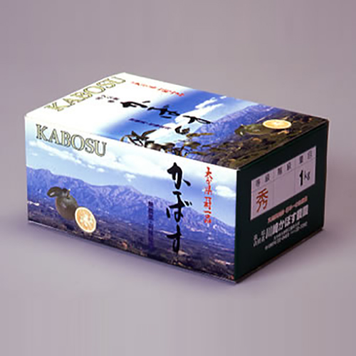 かぼす青果 化粧箱（1kg） | 川崎かぼす農園