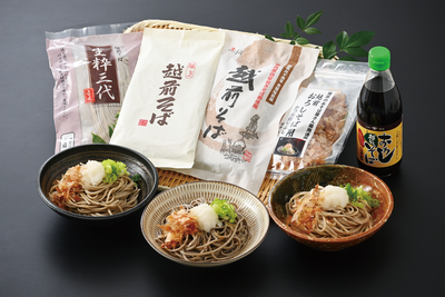 ふくいのおそば食べ比べ