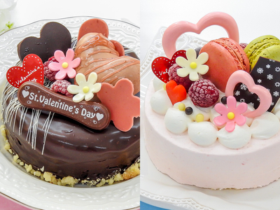 【送料込・2個セット】久慈ありすバレンタインケーキ2026・釜石まなバレンタインケーキ2026（バレンタインカード・鉄カード付）