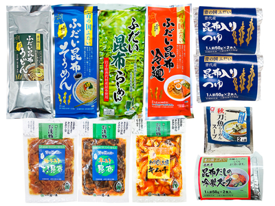 ふだい昆布麺＆ 漬物づくしセット