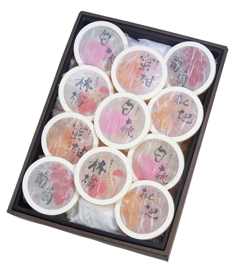 果実まるごとゼリー11個入り | ダイワ果園ネットショップ