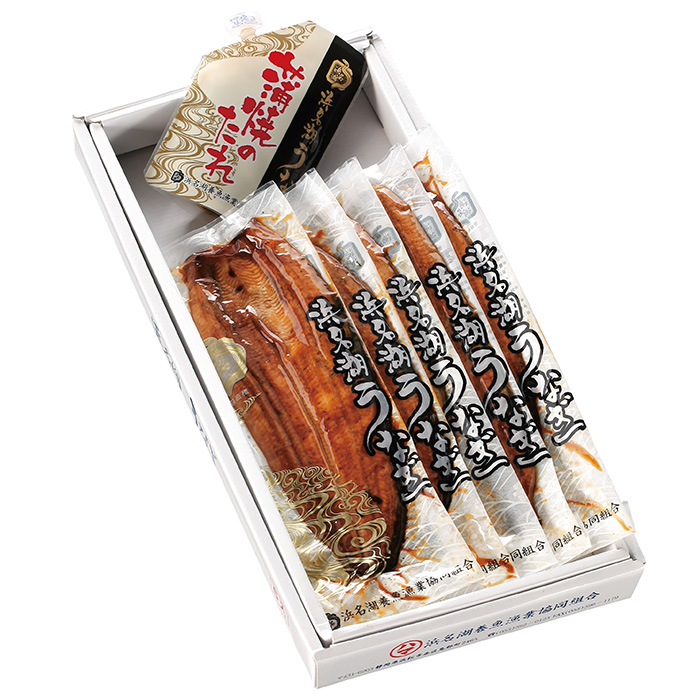 浜名湖山吹 うなぎの真空長蒲焼き(中)サイズ 5本 国産プレミアムギフト浜名湖山吹 うなぎ長蒲焼き（中）5本