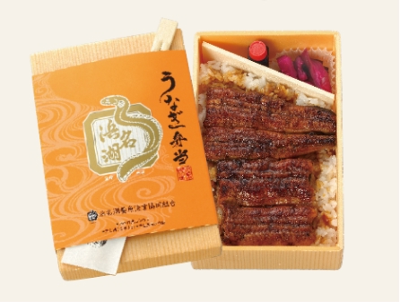 浜名湖うなぎ弁当:浜名湖