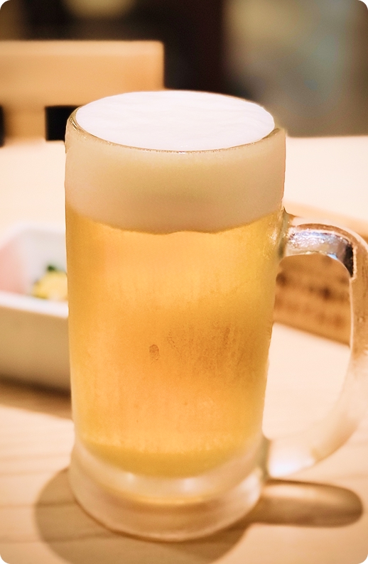 ビールもご用意