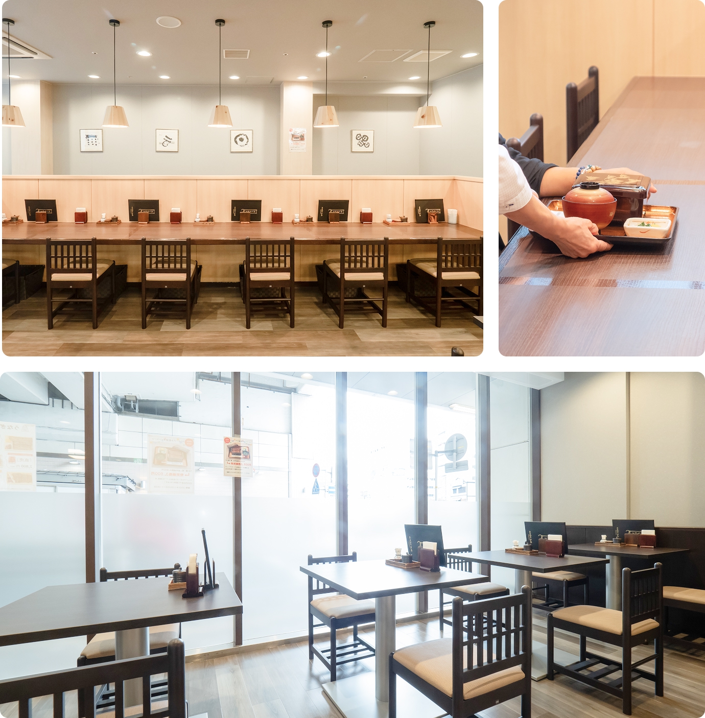 浜名湖うなぎ丸浜の店内