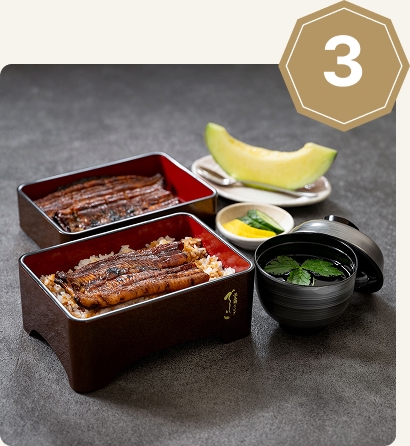 丸浜人気ランキング3位:うな重特上