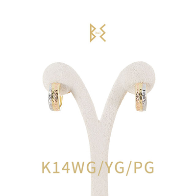 PE K14WG/YG/PG 中折れピアス
