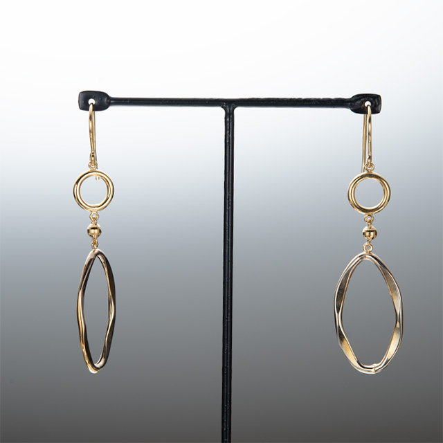 K18 ジプシーピアス | ジュエリーBEオンライン