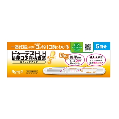 【第１類医薬品】ドゥーテストＬＨ排卵日予測検査薬５回