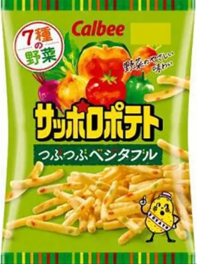 サッポロポテトつぶつぶベジタブル７２ｇ