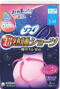 ソフィ　超熟睡ショーツ　ＳＭ８枚