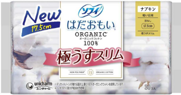 ソフィ　はだおもいオーガニックスリム１７５羽なし３０枚