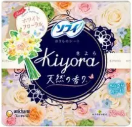 ソフィ　Ｋｉｙｏｒａ　ホワイトフローラル７２枚