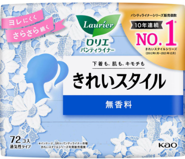 ロリエきれいスタイル　無香料７２個