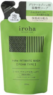 ｉｒｏｈａ　ＩＮＴＩＭＡＴＥ　ＷＡＳＨ　フォーム詰替１３５ｍｌ