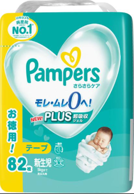 パンパース　さらケアテープ　ＵＪ