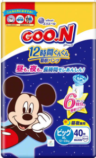 グーン１２時間ぐんぐん吸収パンツ