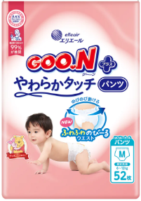 グーンプラス　肌快適設計パンツ　Ｍ５２枚
