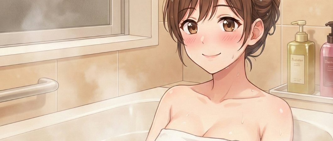 入浴シーンのイメージ