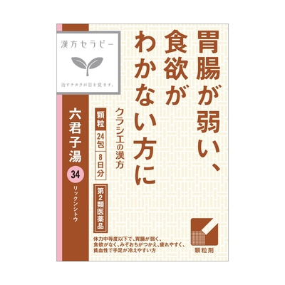 【第２類医薬品】六君子湯　24包