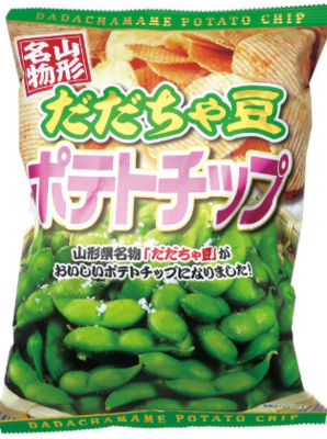 だだちゃ豆ポテトチップス１００ｇ
