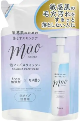 ミュオ　泡の洗顔料　詰替１８０ｍｌ