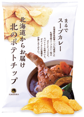 北のポテトチップ　スープカレー味１００ｇ