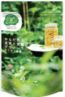 Feel&Green からだ想う 玄米と五穀のグラノーラ さくさく食感１６０g
