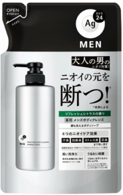 ＡＧデオ２４メン　薬用メンズボディクレンズ　詰替４２０ｍｌ