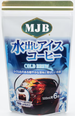 ＭＪＢ　水出しアイスコーヒー　１８ｇ&times;６袋