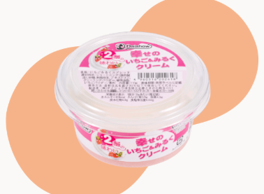幸せのいちご＆みるくクリーム　１１０ｇ