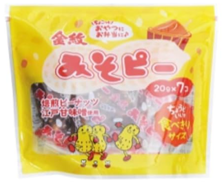 金紋みそピー　ミニパック　７個