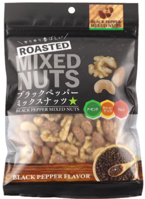 ブラックペッパーミックスナッツ　１６５ｇ