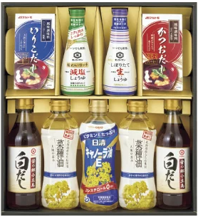 キッコーマン＆菜種油バラエティギフトＫＯＳ－４５Ｒ