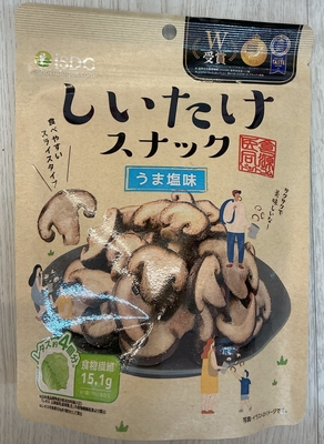 しいたけスナック　うま塩味　７０ｇ